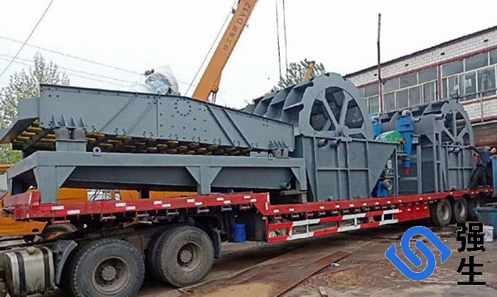 双轮洗砂细砂回收多功能一体机 双轮洗砂细砂回收多功能一体机